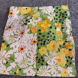 Free people mini skirt